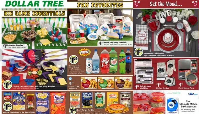 Weekly Ad for Dollar Tree - A Veritable Gold Mine of Savings